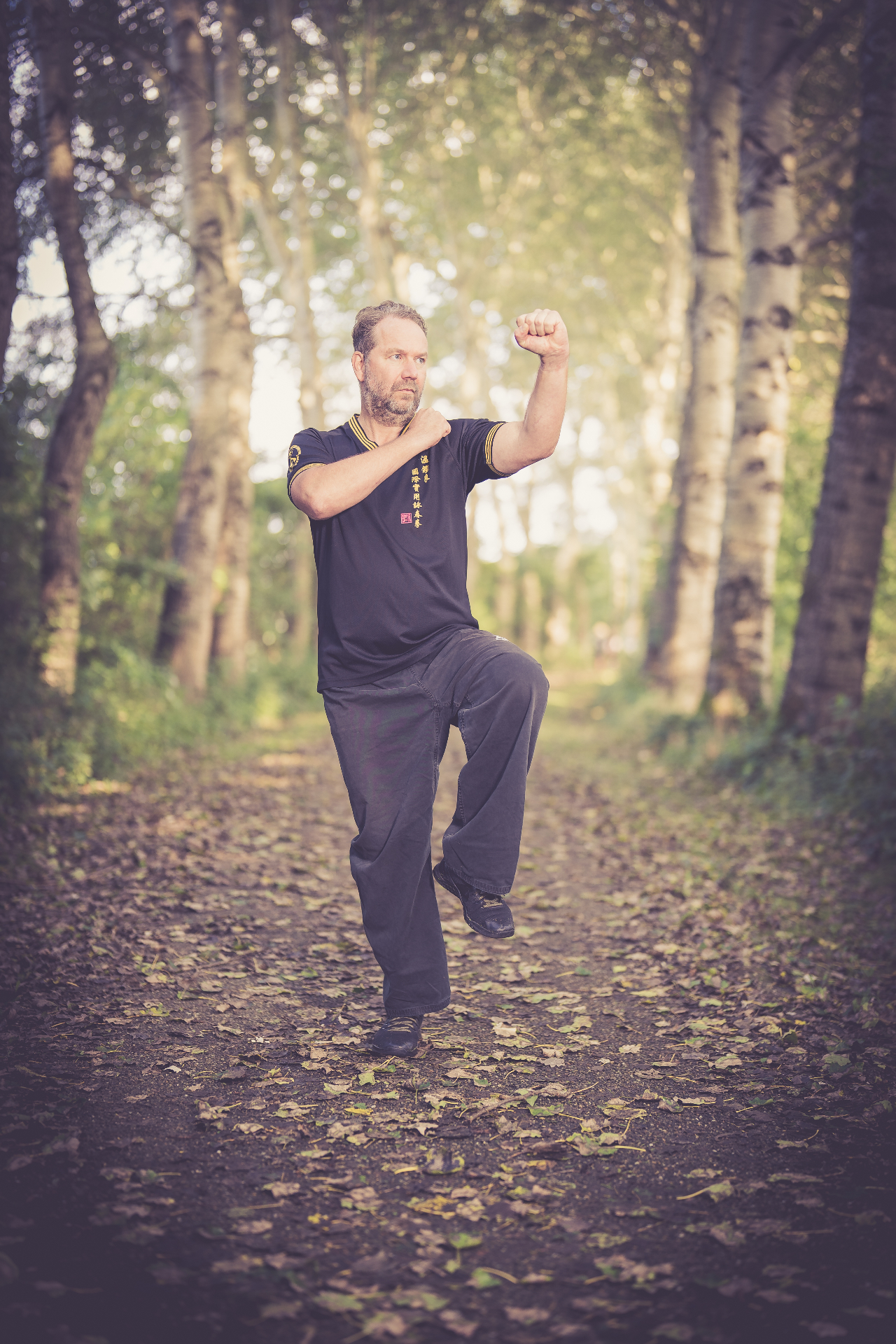Sifu Michiel Contant in Wing Chun houding